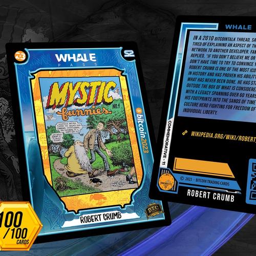 Robert Crumb (#/100) - (8 Pack Break) - Break #6 PB23 Special