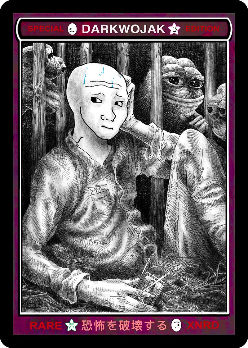 The Wojak Way (Feels Guy) NFT NYC Auction - 10 rare cards | Scarce City