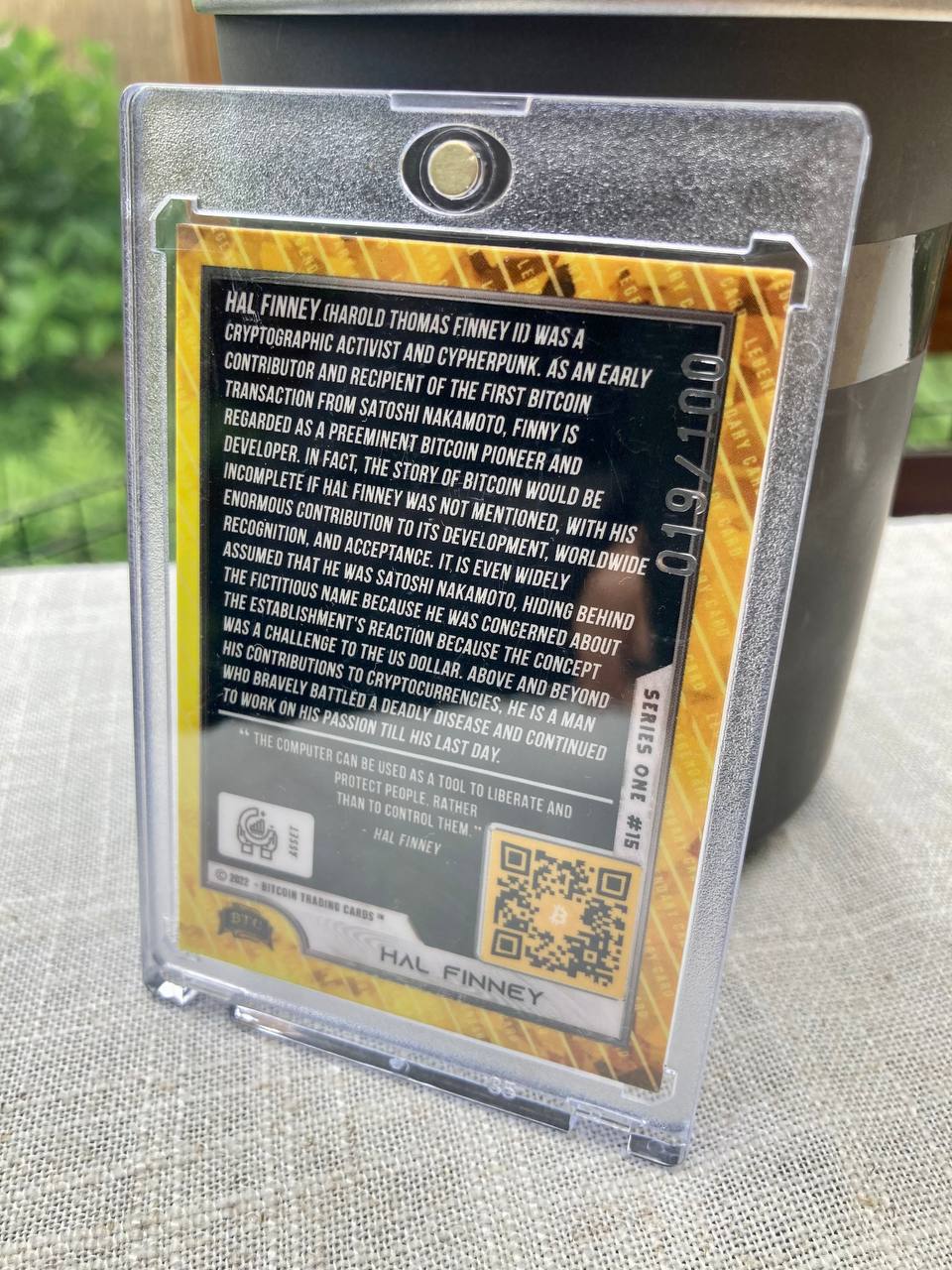 S1C15 Hal Finney (19/100) | Scarce City