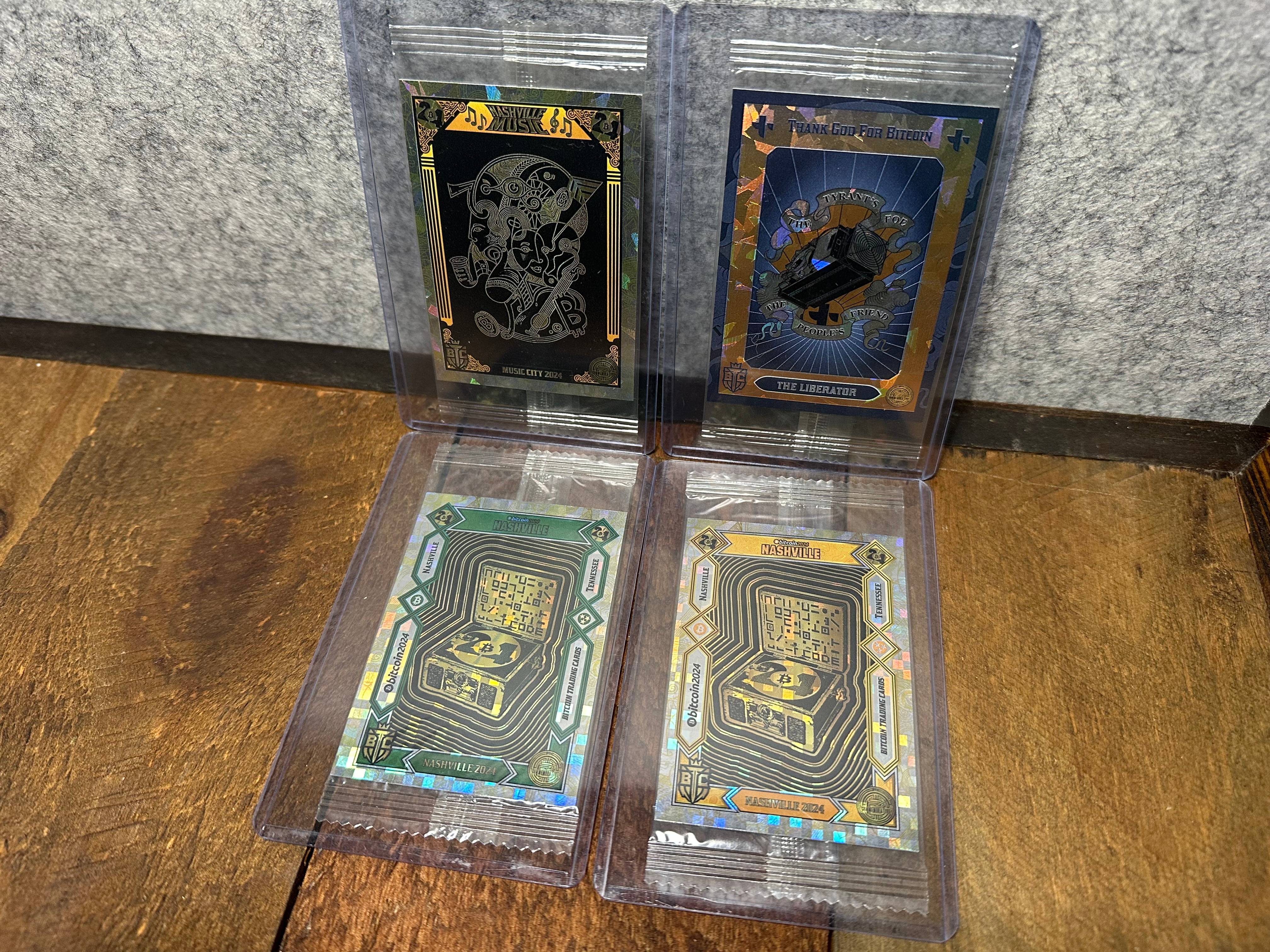 Nashville 2024 - 4 Cards Still in Wrapper - /500
