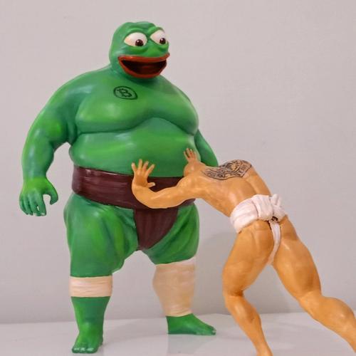 Pepe with Bitcoin - Too Big to Fail