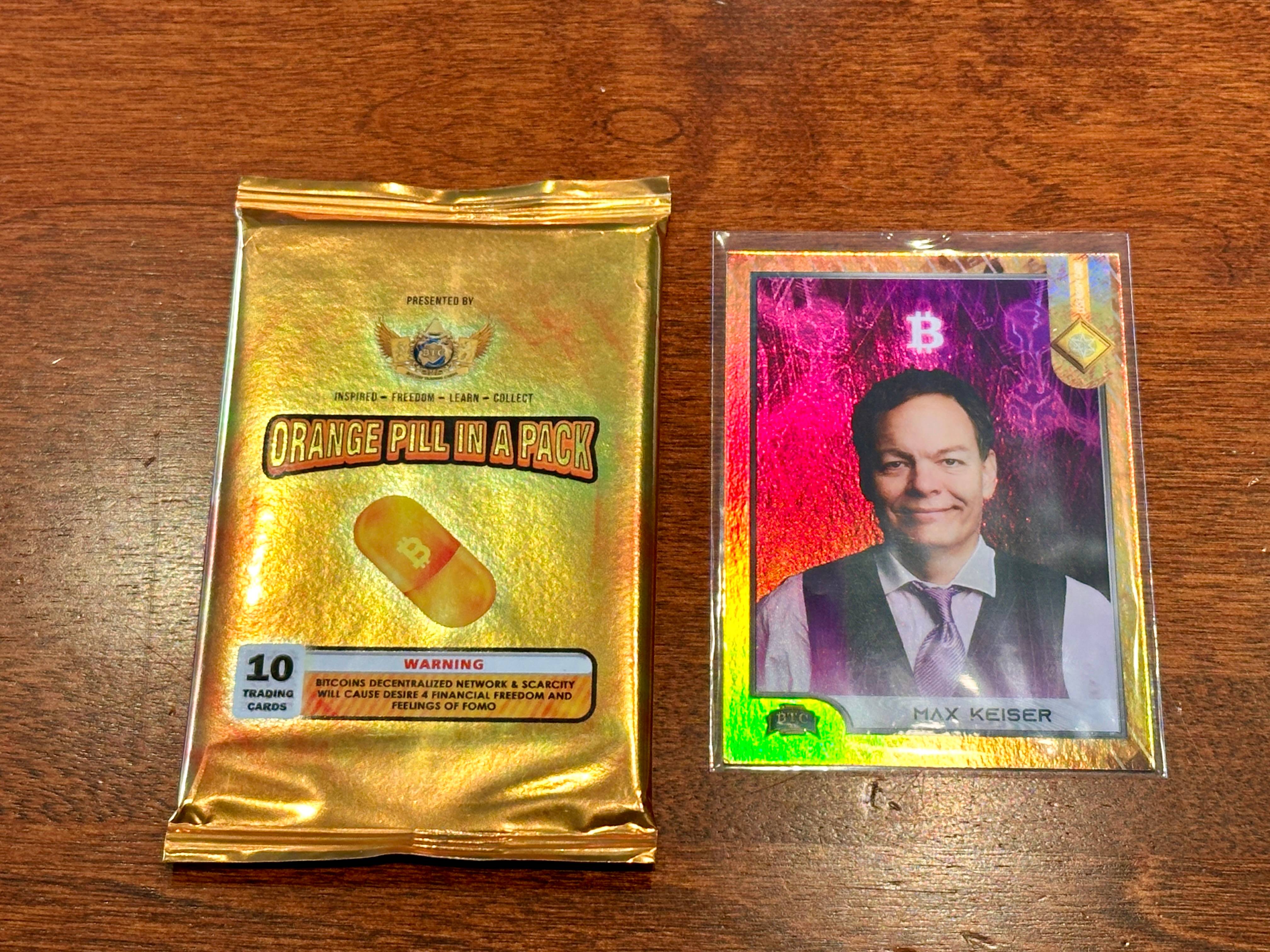 S1 Max Keiser #11/100 + S1 Pack Unopened