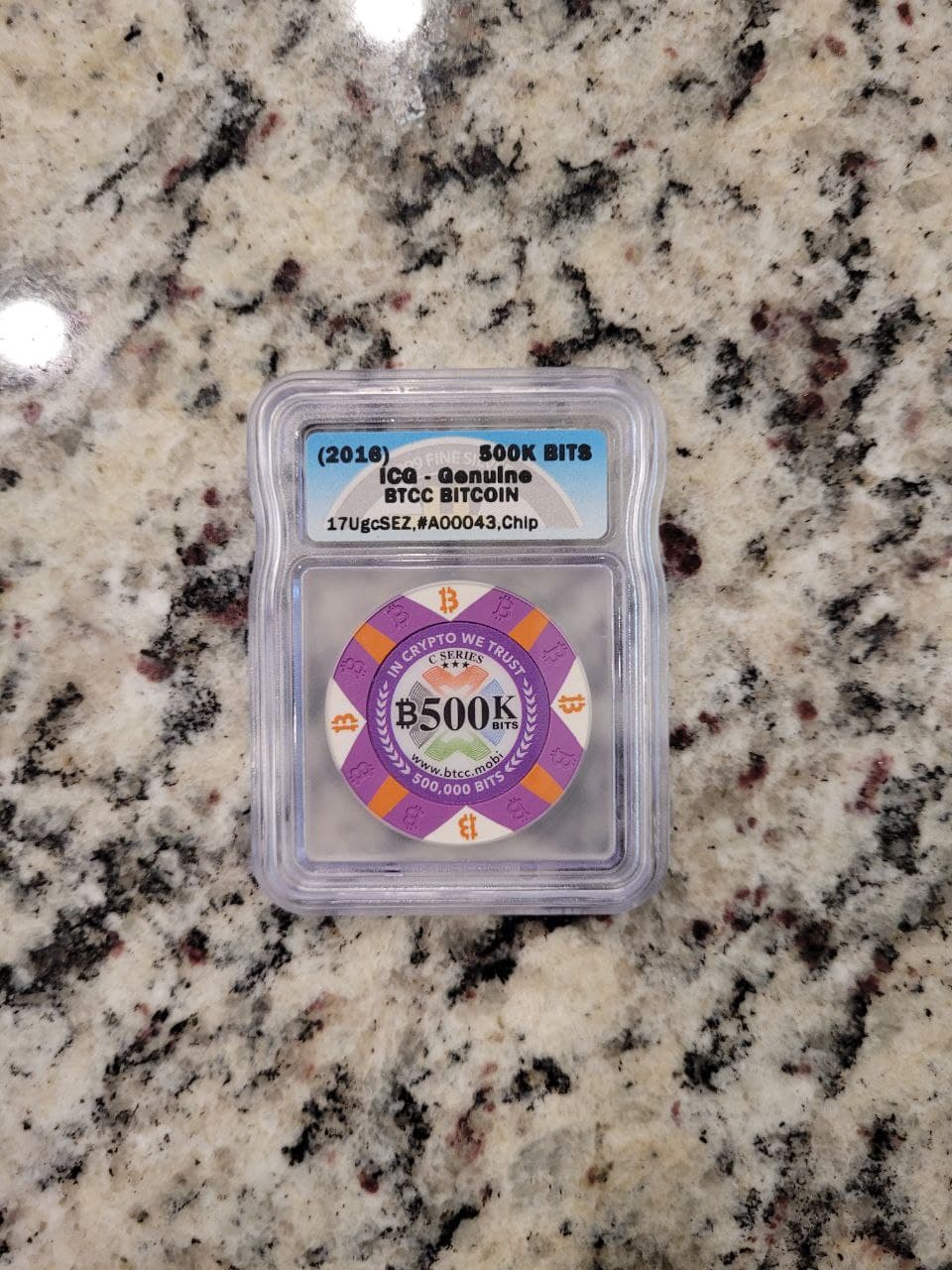 BTCC Signature 6-chip set with Bobby Lee autograph & BTCC Artist Proof 1k  chip | Scarce City