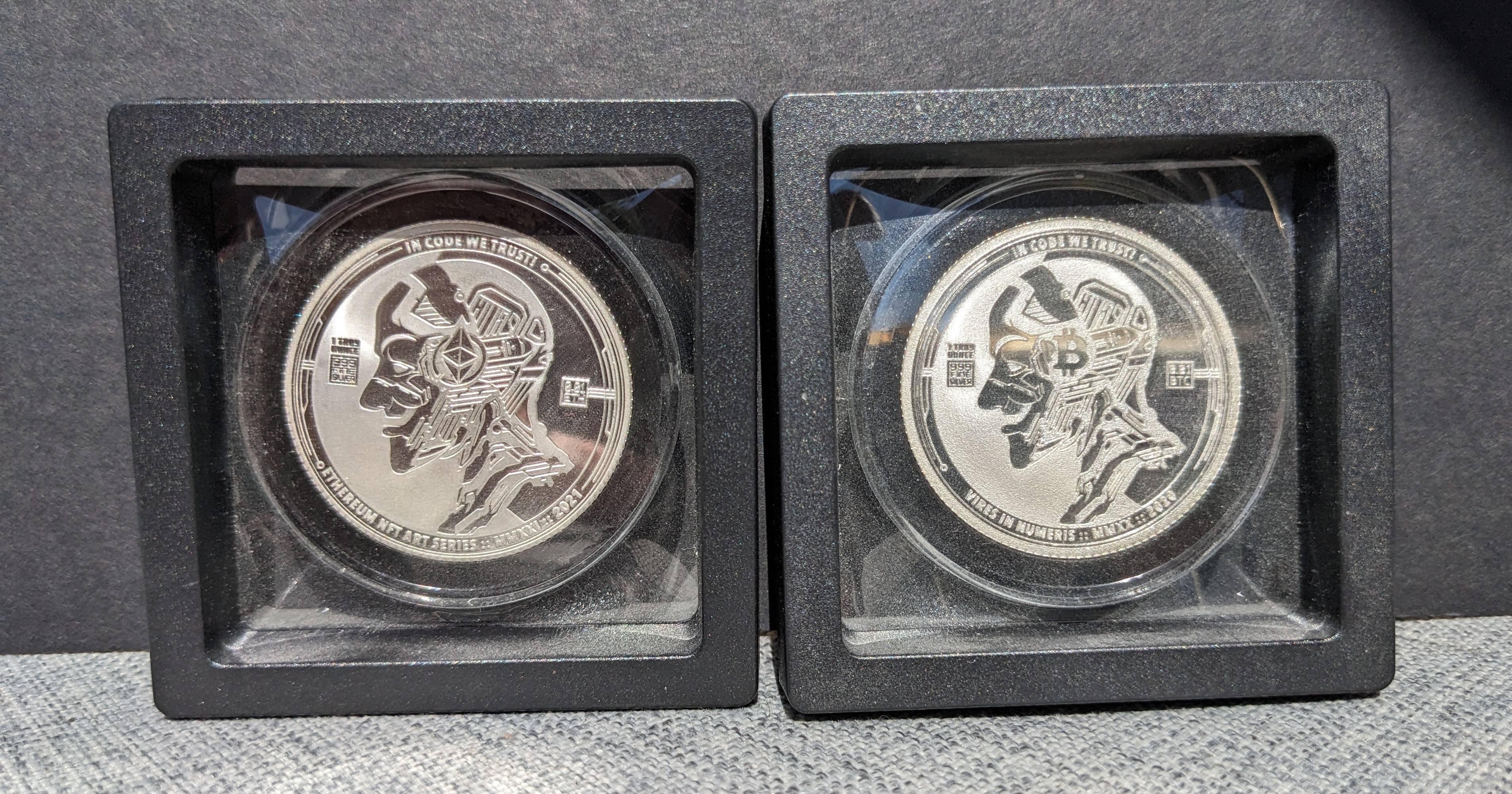 Pr1mal Cypher & Crypto Imperator Silver 1oz Coin Set 2020/1 | Scarce City