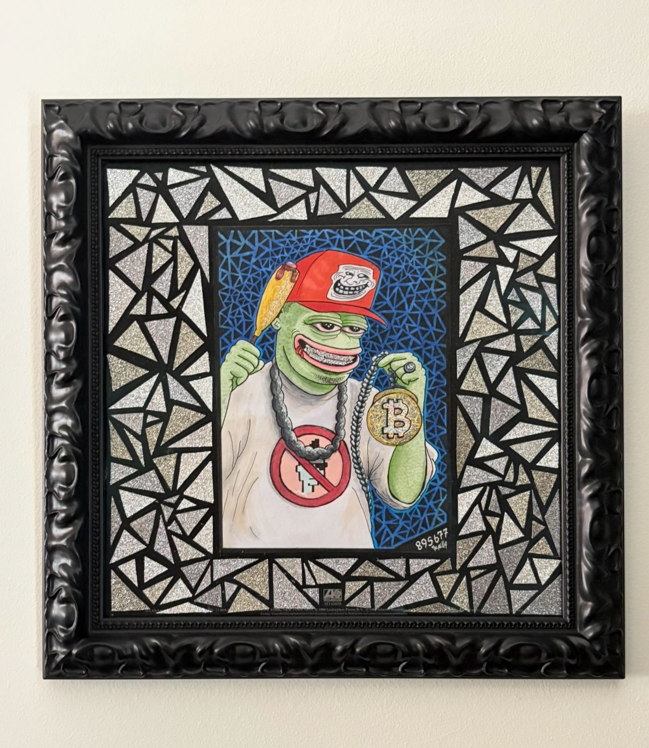 THE PEPE'S CHAMP ORIGINAL ARTWORK
