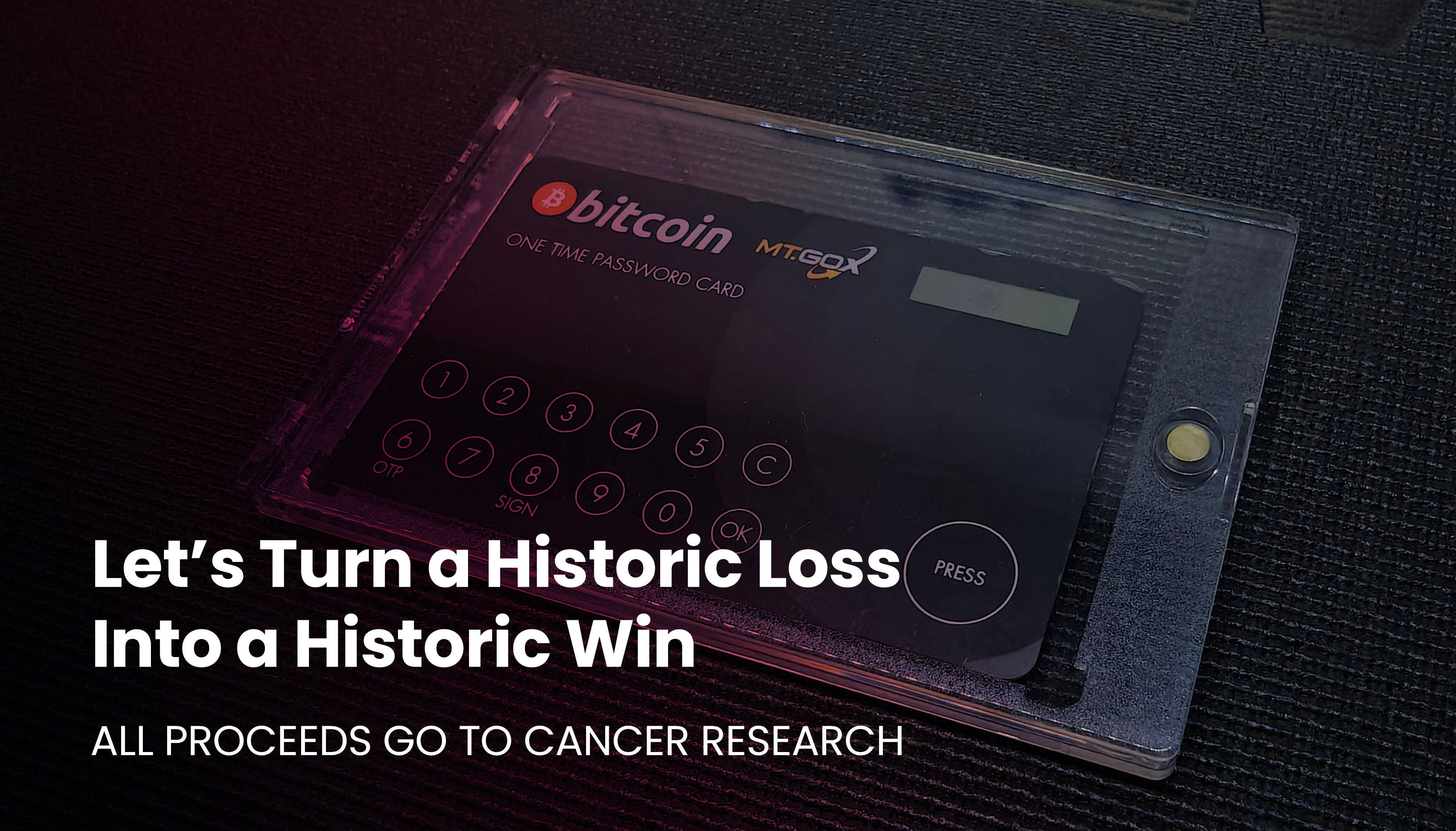 A Piece of Bitcoin History: Mt. Gox OTP Card (circa 2013)