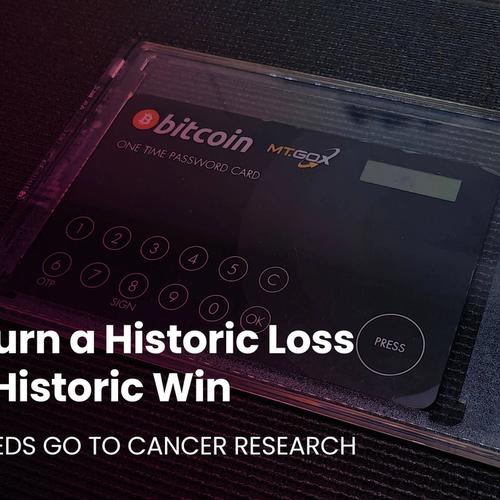 A Piece of Bitcoin History: Mt. Gox OTP Card (circa 2013)