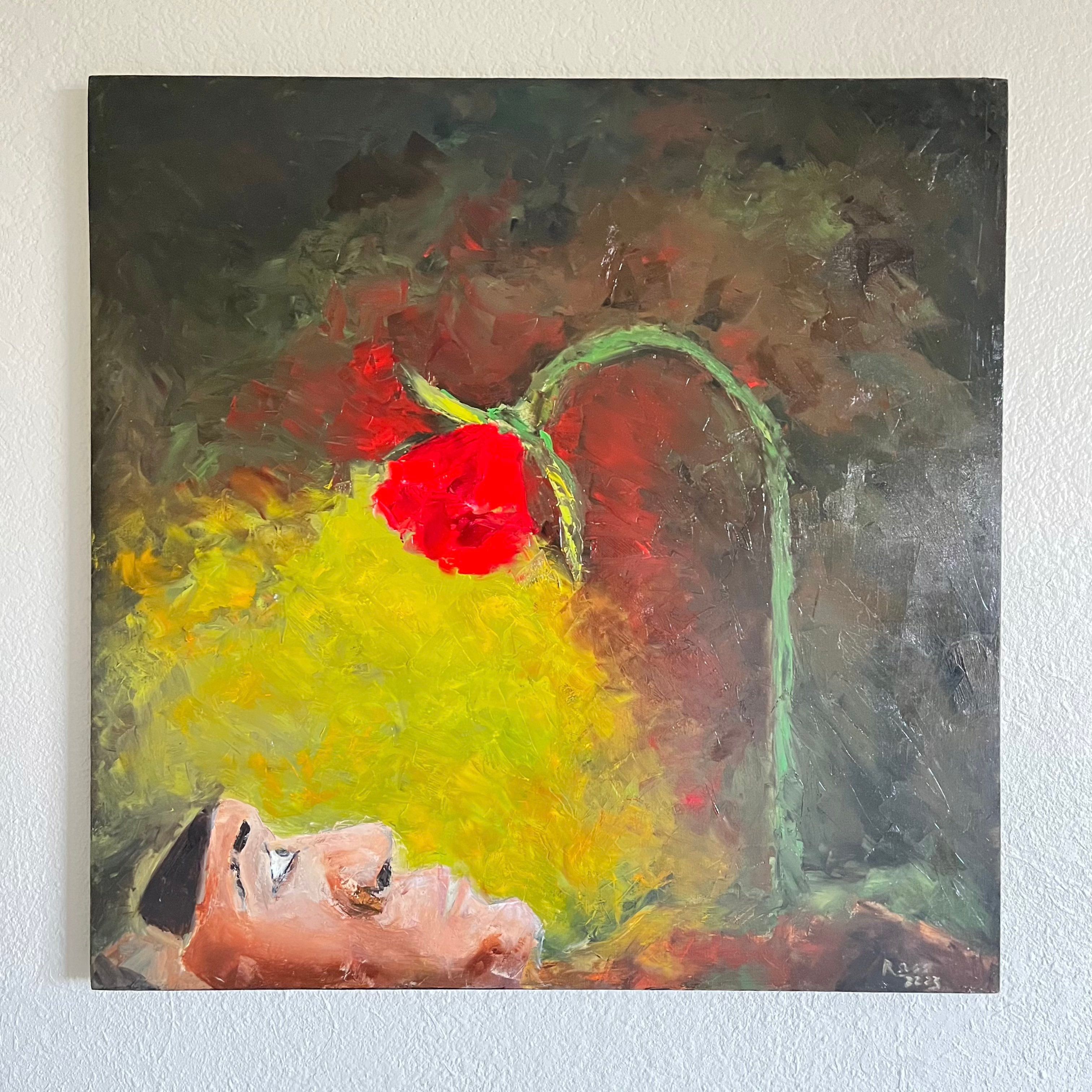 Prison Painting: "Discarded" (24x24”)