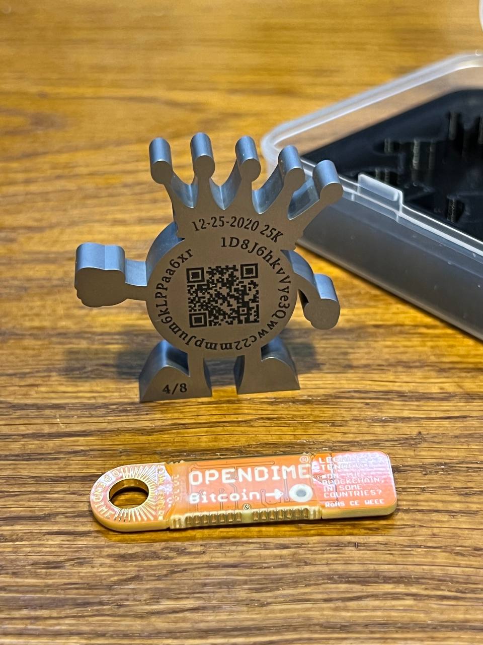 Squirrelbits KING 2020 limited edition 4/8 BTC artwork (+ OpenDime) |  Scarce City