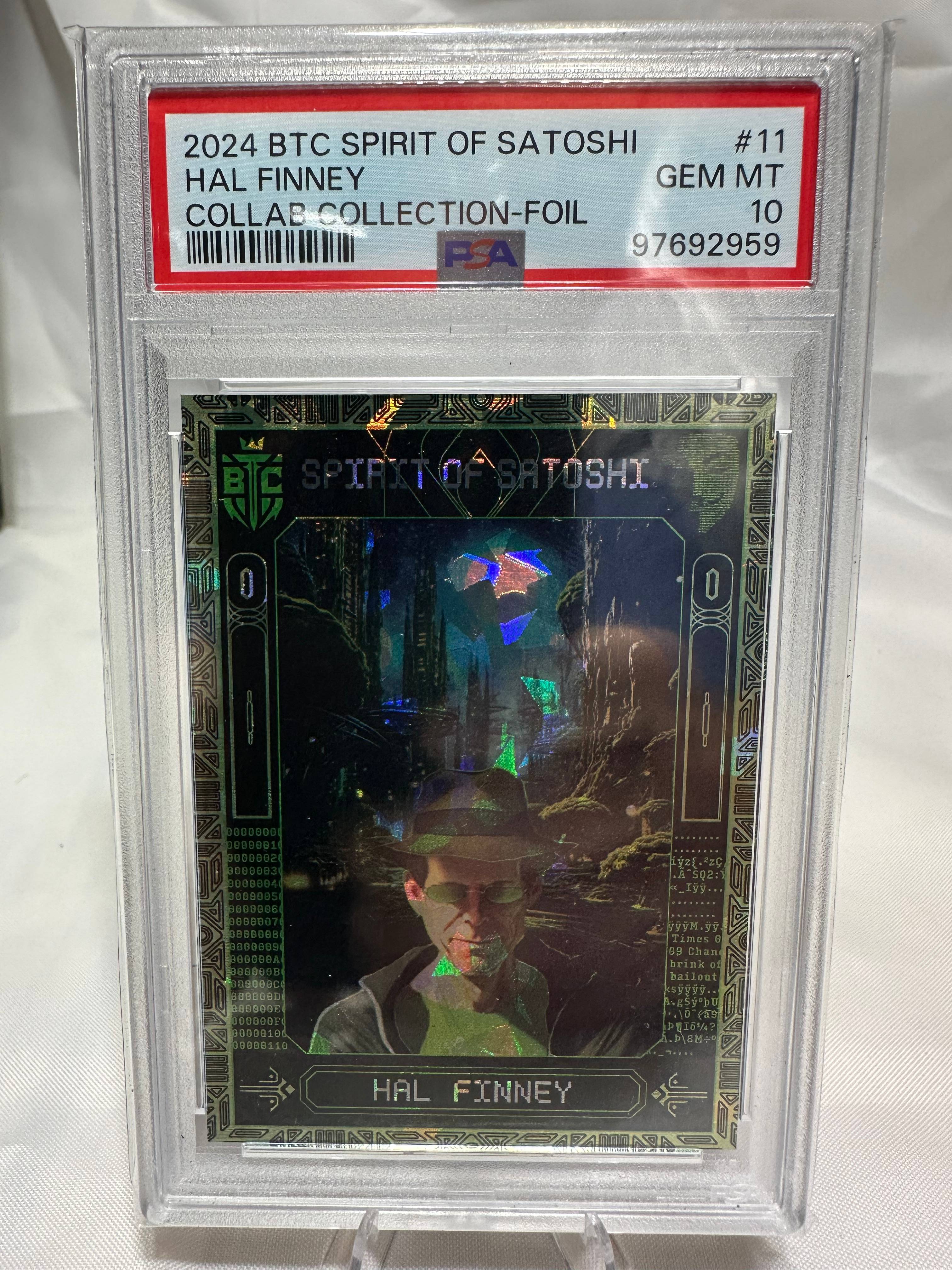 104/121 Rarity - Hal Finney - Spirit Of Satoshi