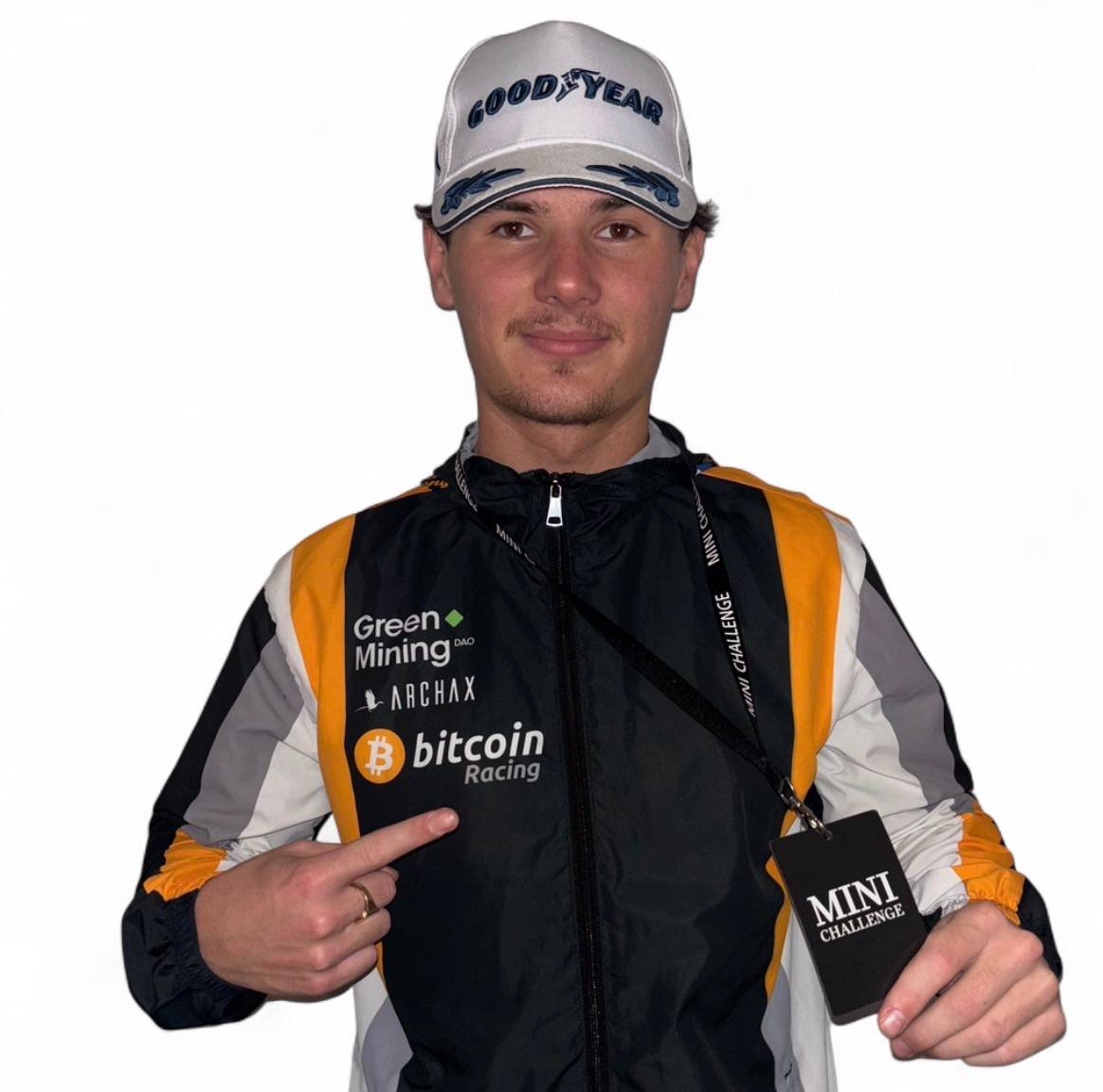 VIP MINI Challenge Hospitality Pass with BitcoinRacing Jacket and Podium-Issued Cap Bundle