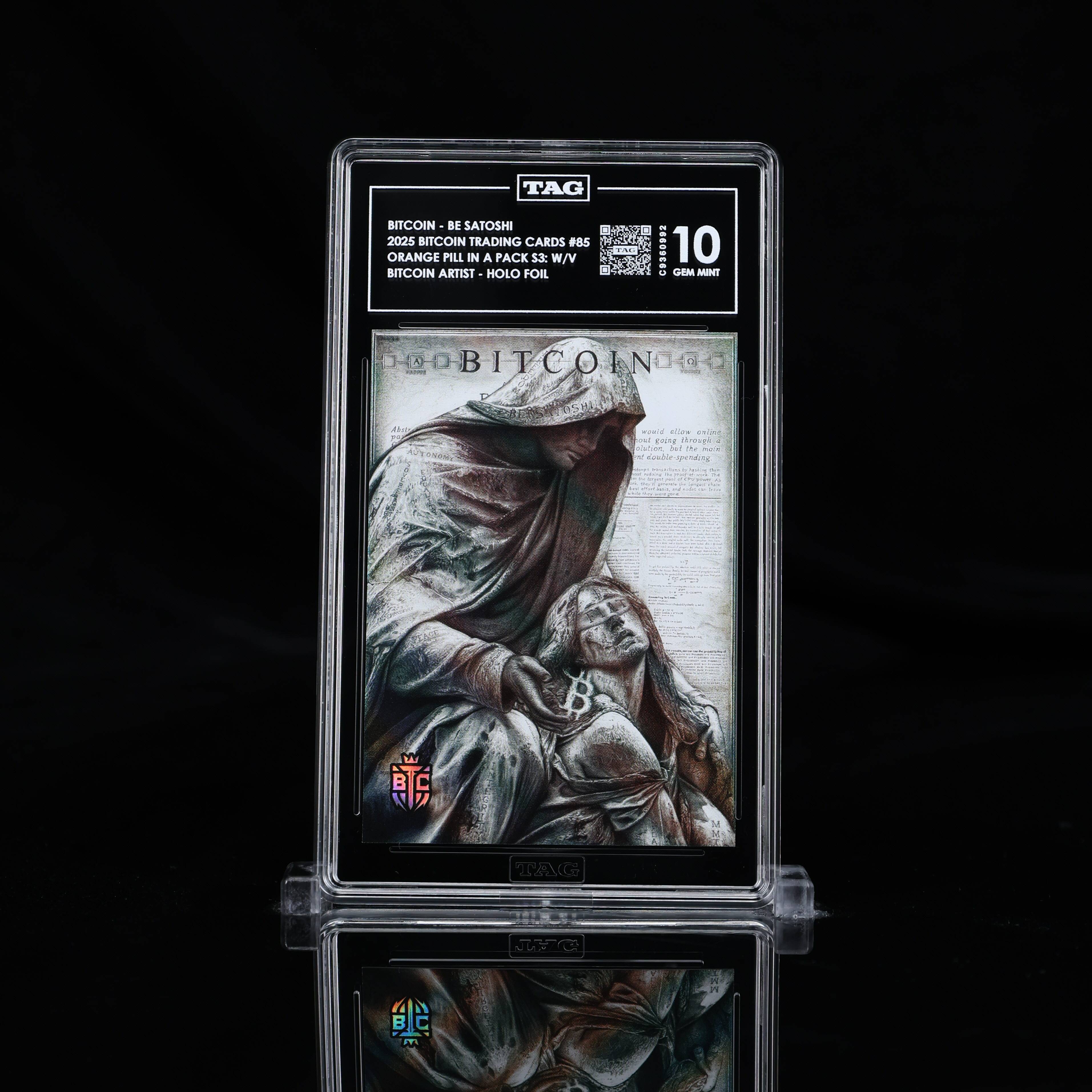 TAG 10 Bitcoin Be Satoshi #/210