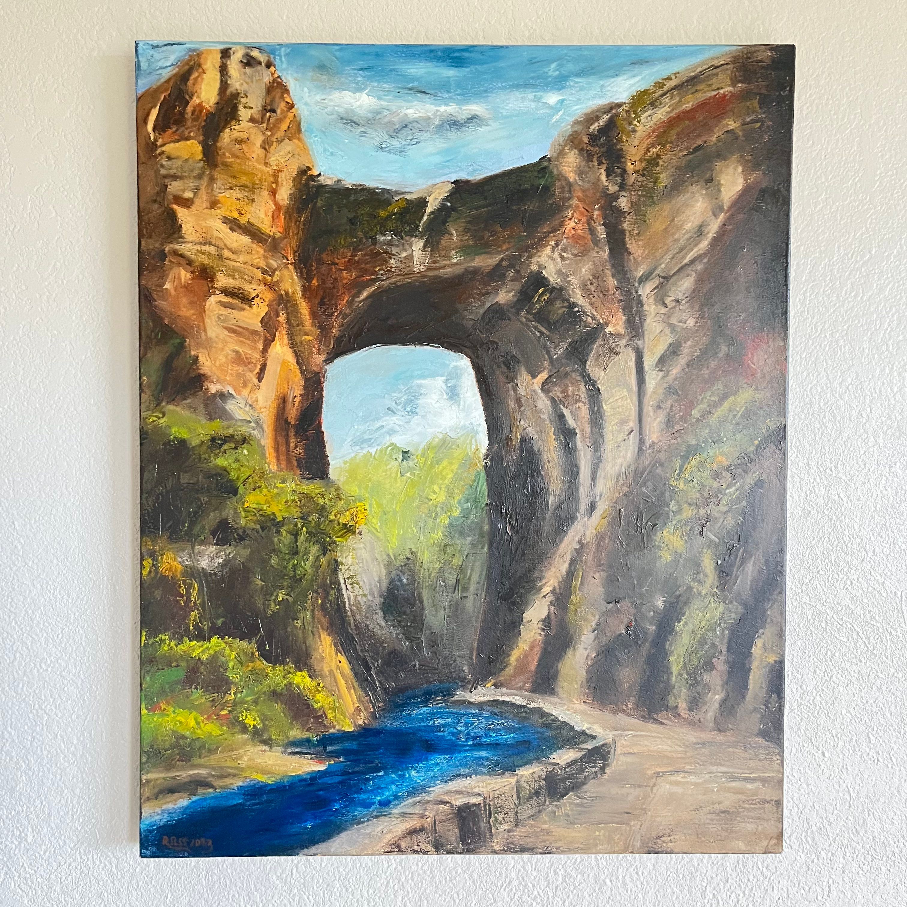 Prison Painting: "Archway" (24x30”)