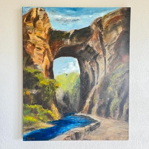 Prison Painting: "Archway" (24x30”)