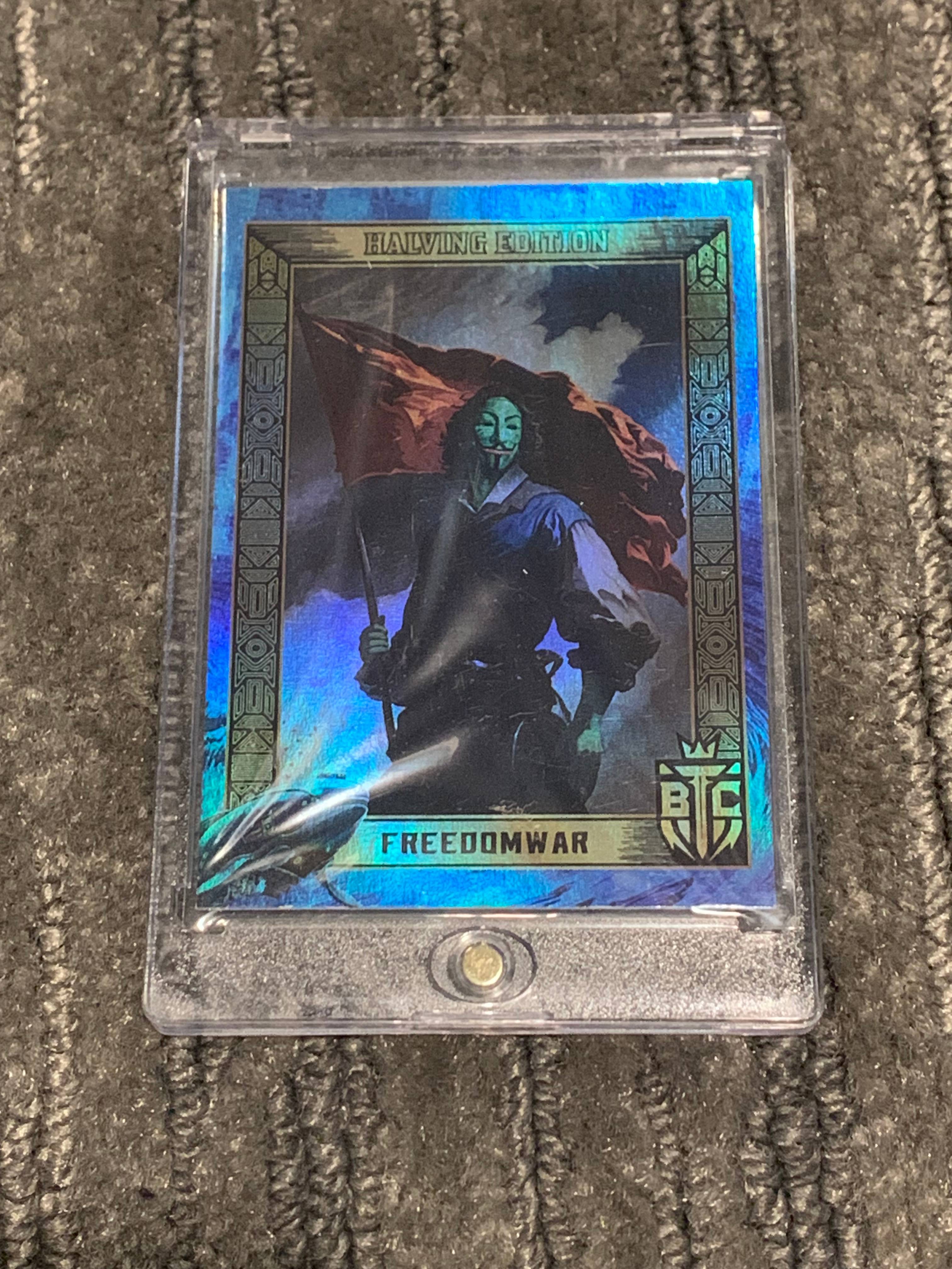 BTC Trading Cards - HEWP Whale Halving Edition