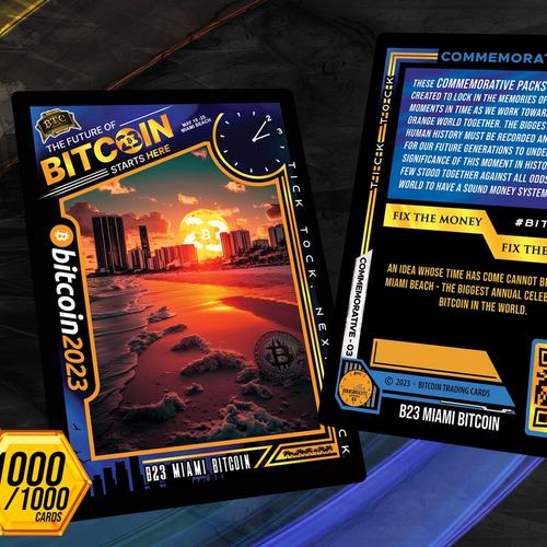 Miami Bitcoin (#/1000) - (8 Pack Break) - Break #6 PB23 Special