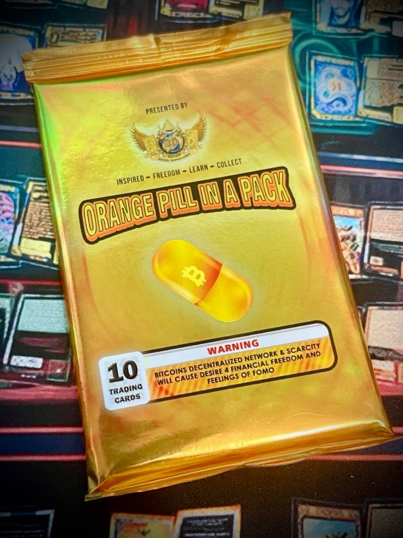 RAFFLE for Series 1 OPP Bitcoin Trading Cards pack!