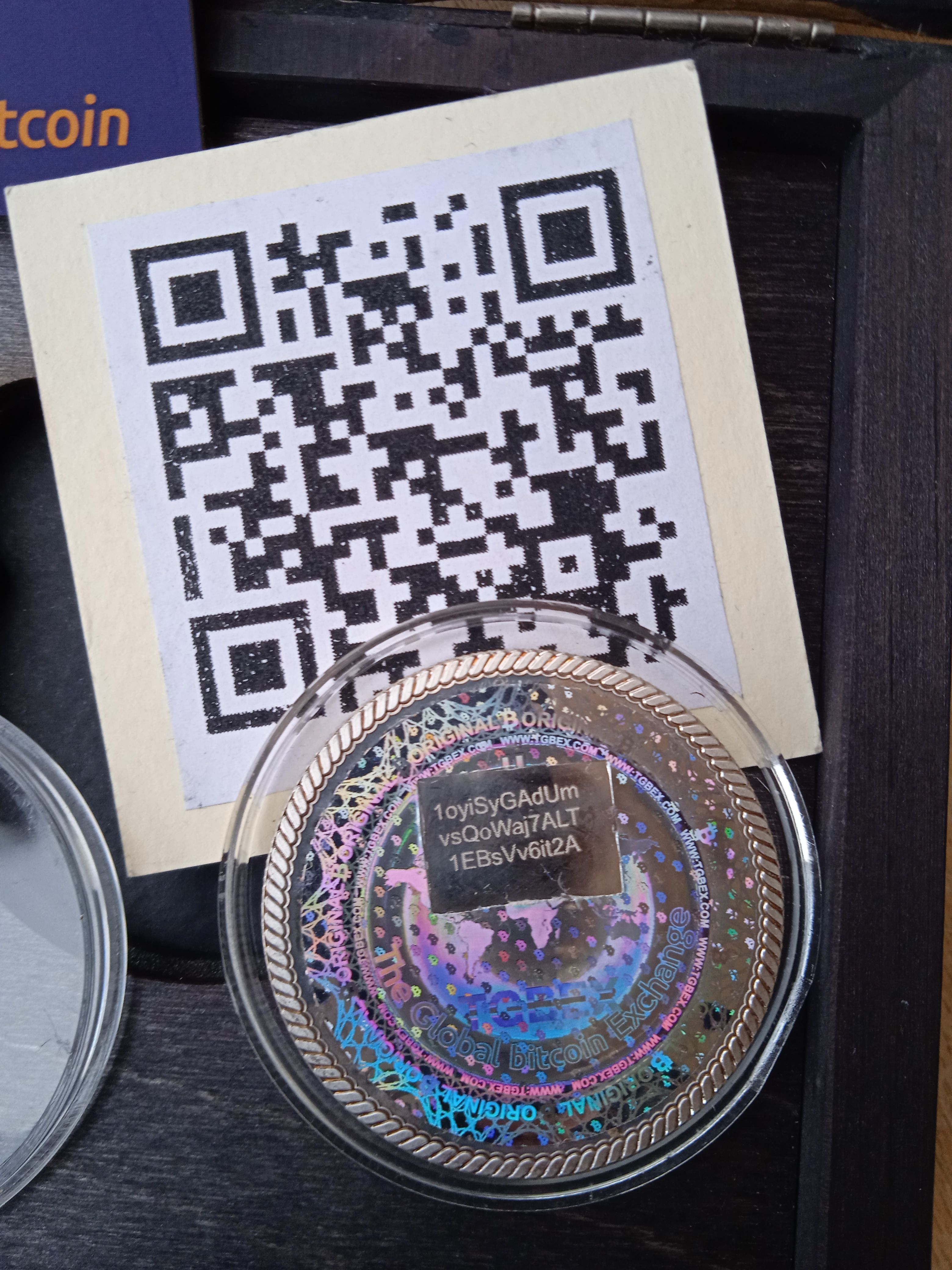 No1 TBEX Silver 20BTC Physical Bitcoin (Unloaded) | Scarce City