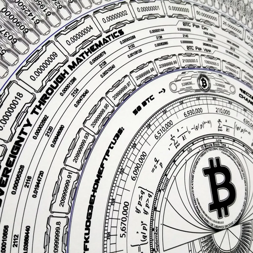 FractalEncrypt Bitcoin Full Node Sculpture Blueprint canvas and book set #14/21