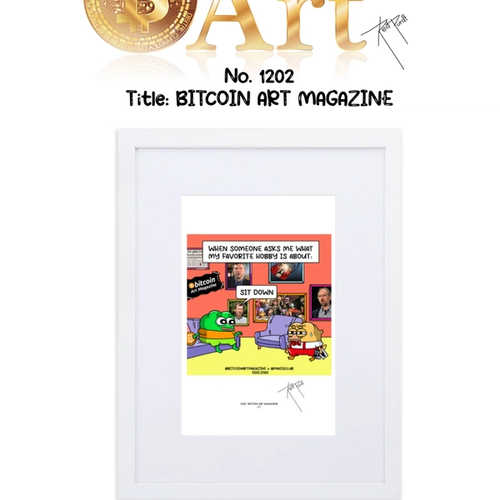 Maxis Club - No. 1202 "Bitcoin Art Magazine"