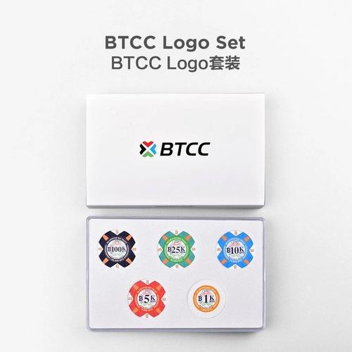 BTCC Bitcoin Poker Chips - 5 chips set #0