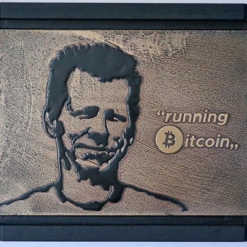 HAL FINNEY "RUNNING BITCOIN" BY WOODPECKER V1 1/1