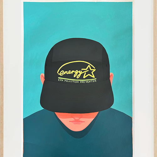 'ENERGY' from Feels Good Man, Original Framed painting on paper