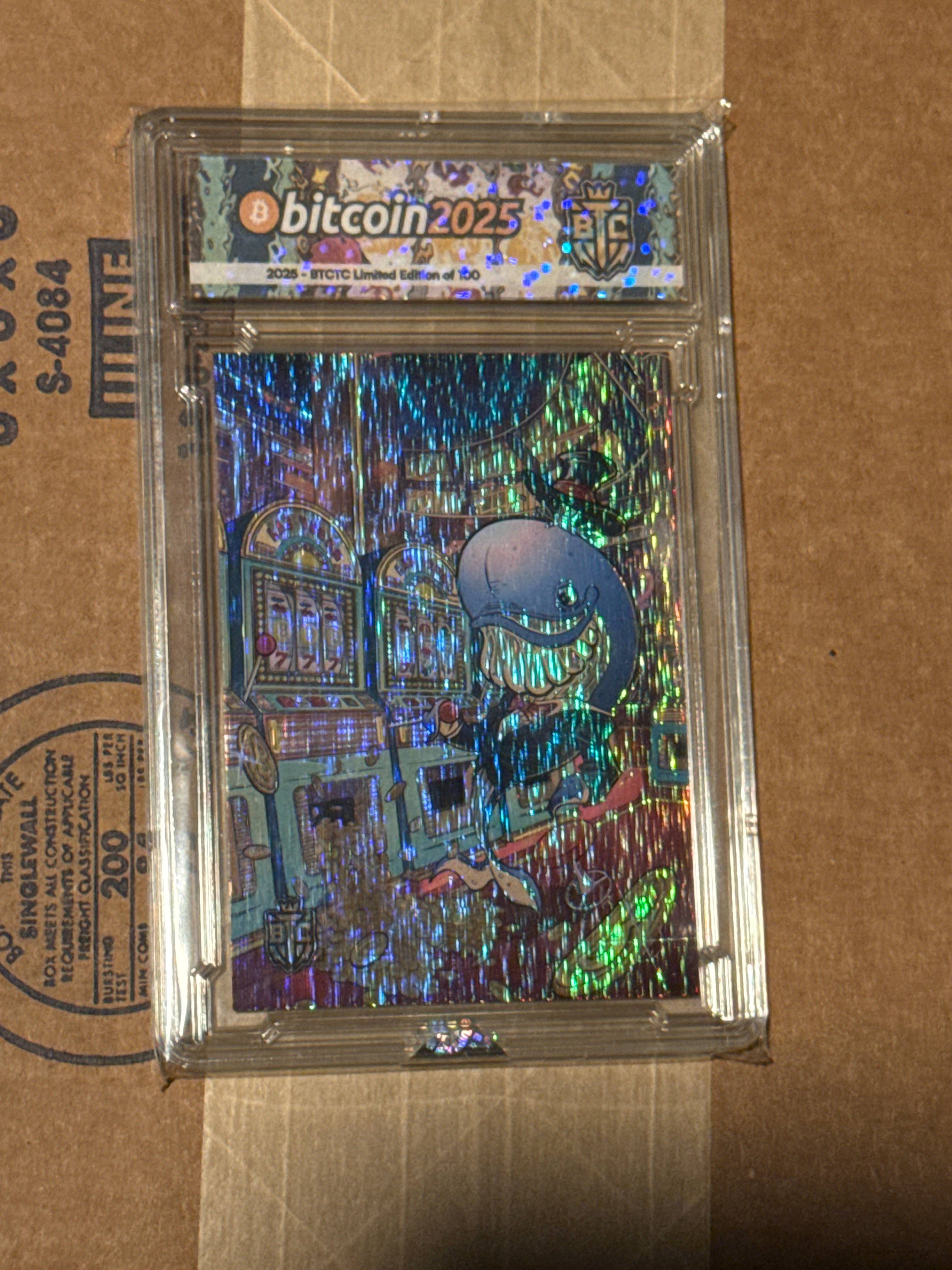 Bitcoin 2025 Vegas Whale Card