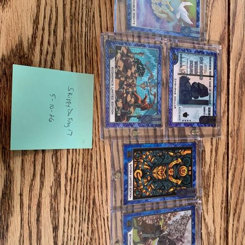 BTC Trading Cards - Series One Full Set Rare Cards