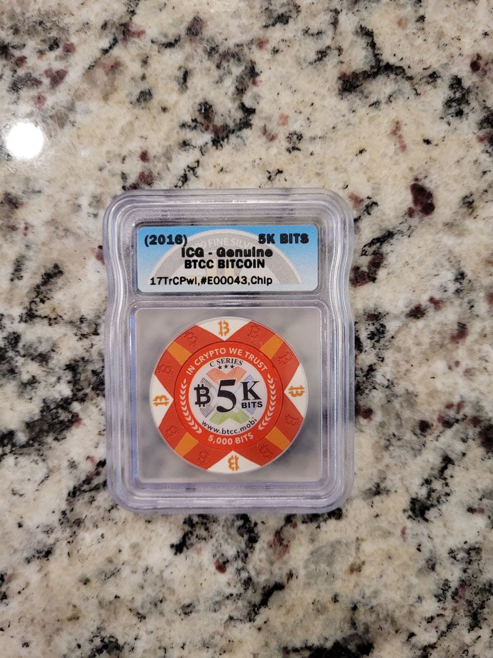 BTCC Signature 6-chip set with Bobby Lee autograph & BTCC Artist Proof 1k  chip | Scarce City