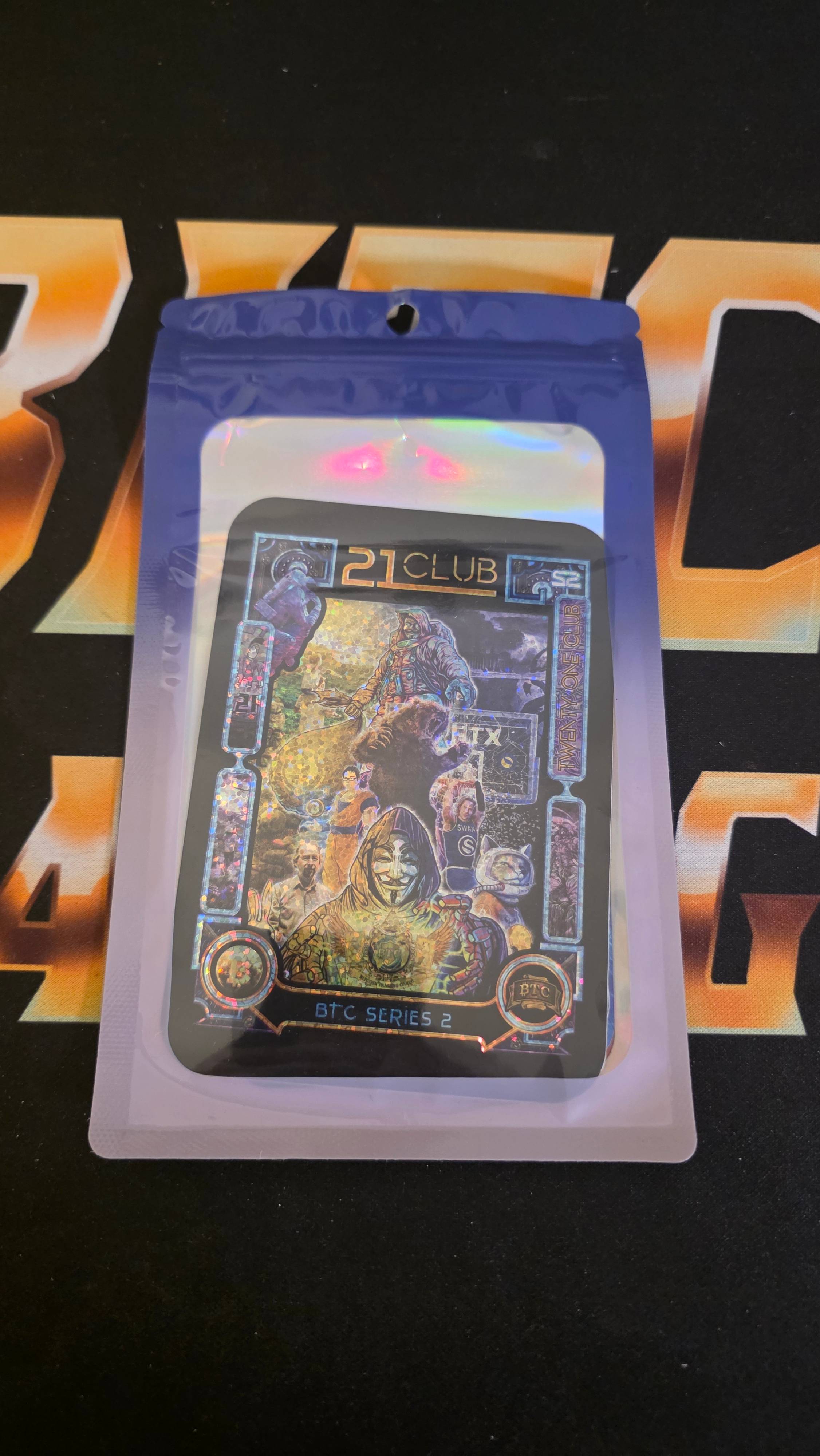 Bitcoin trading card mixed bundle