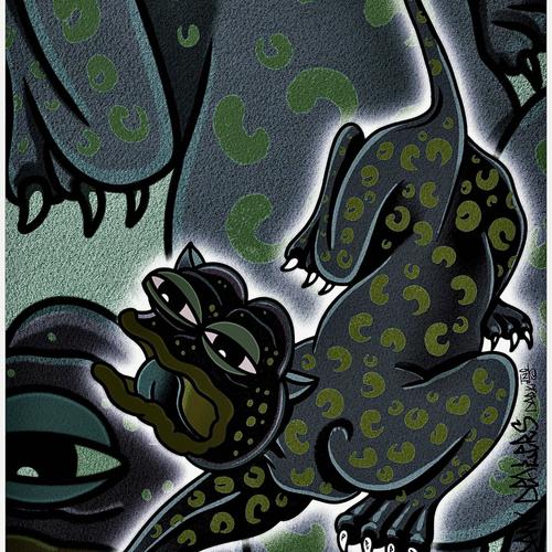 Fake Rare Pepe: PEPEPANTHER.SHADOW