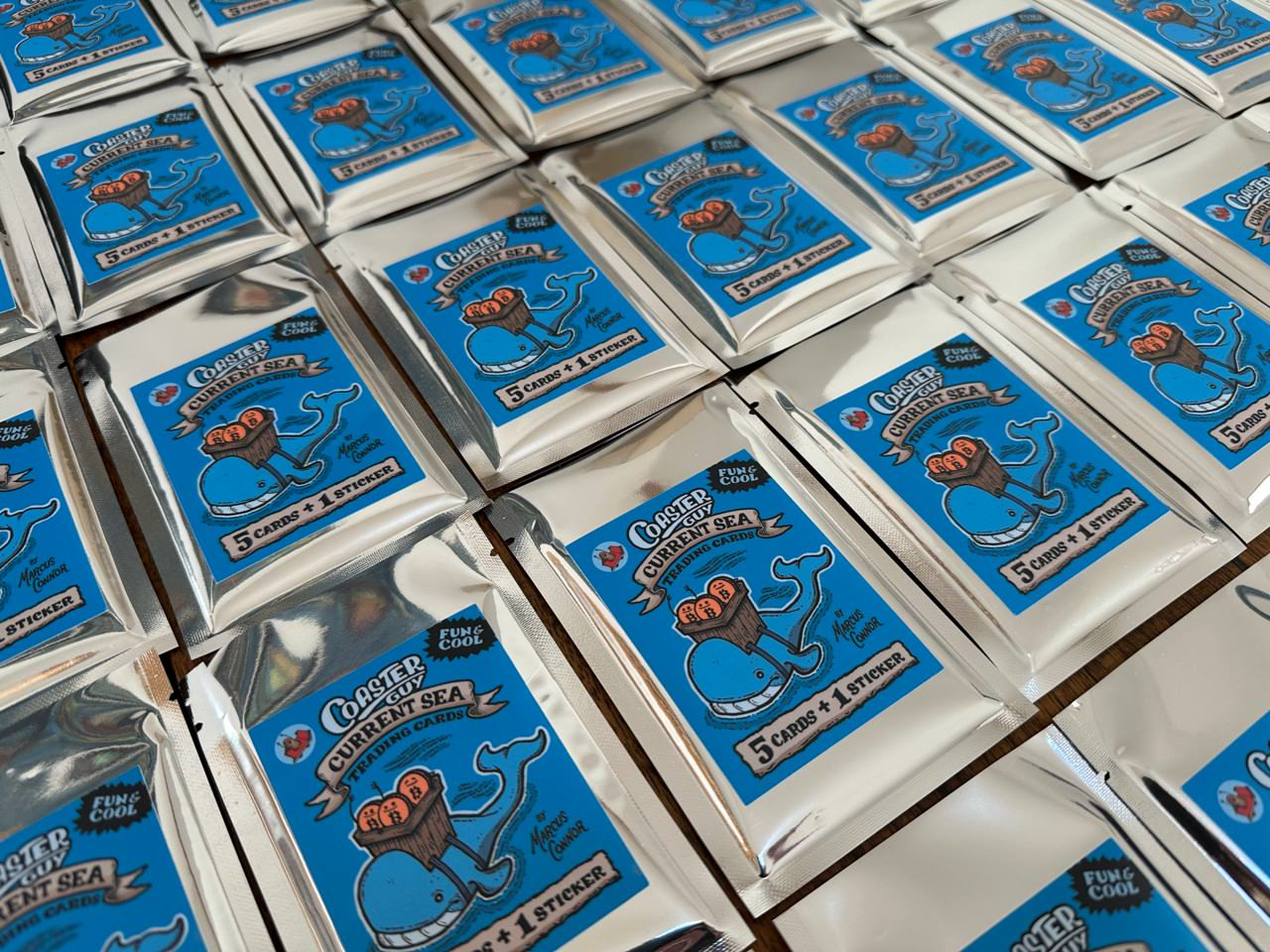 Coaster Guy Current Sea Trading Cards