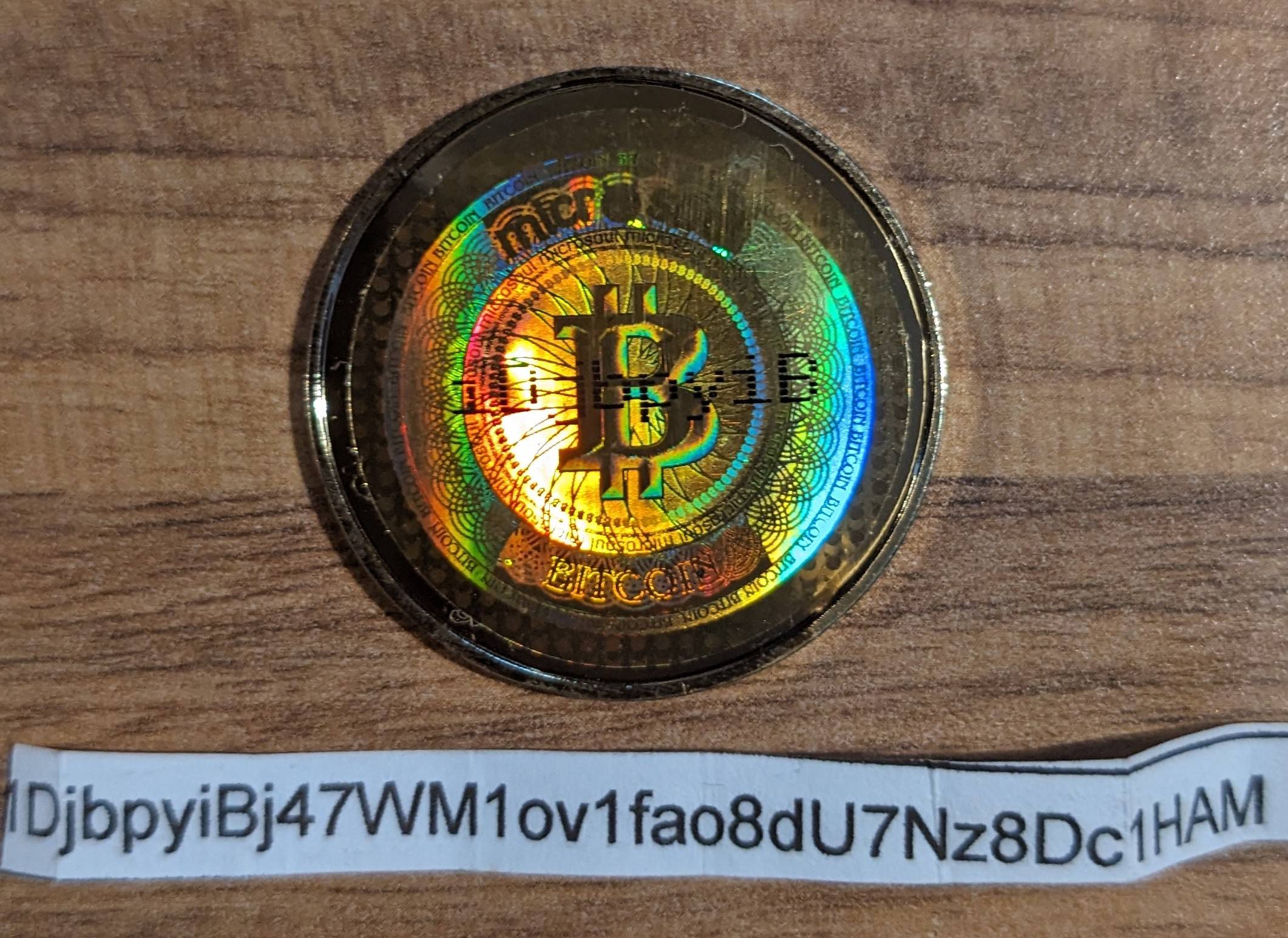 Cryptolator2014未使用0.1BTC入り