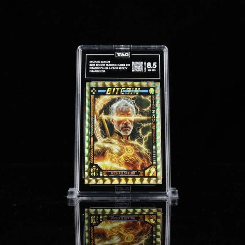 TAG 8.5 S3 Michael Saylor Orange Parallel /210