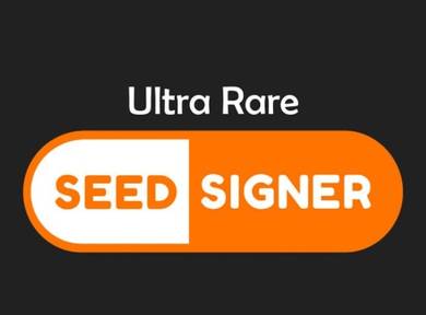 FractalEncrypt x Kanuto x Printer_Gobrrr Limited Edition SeedSigners