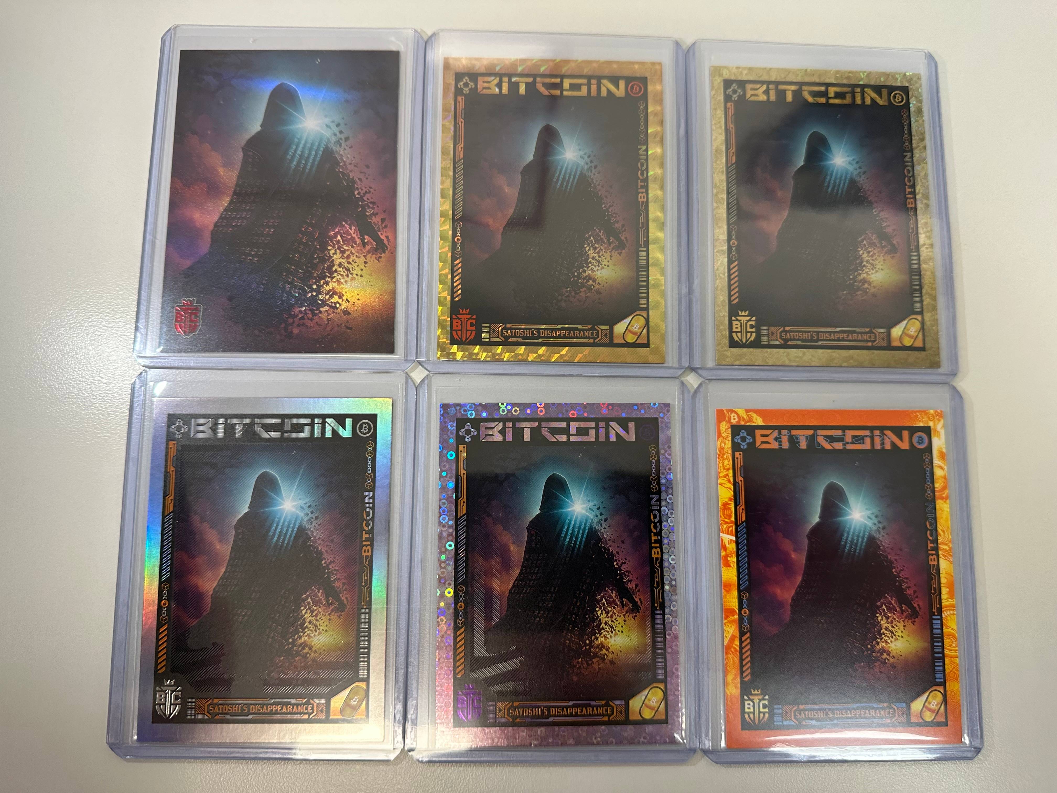 318/500 Rarity S4 6 Pack of World of Rusty’s Satoshi’s Disappearance