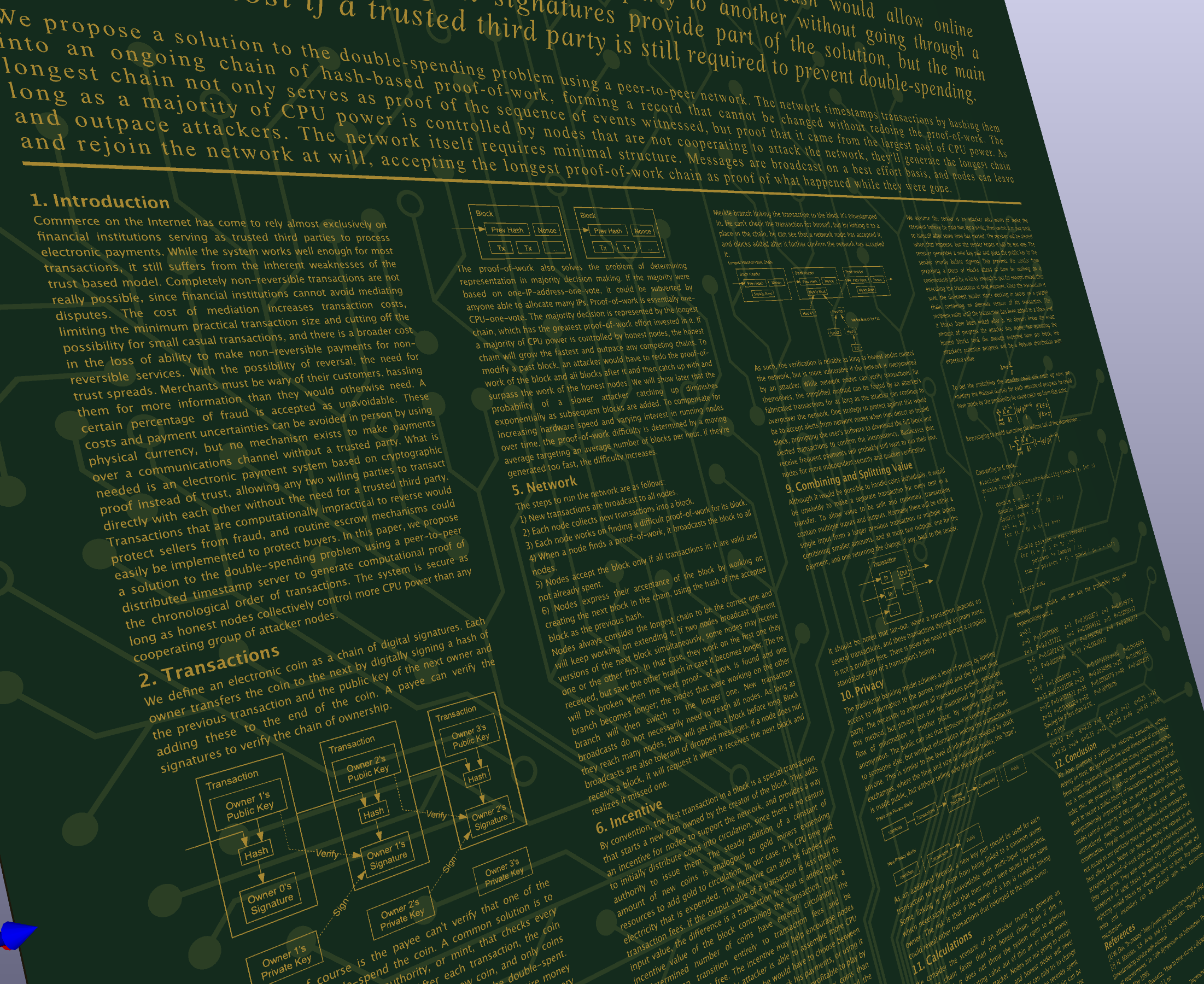 Bitcoin Whitepaper Tree | Scarce City