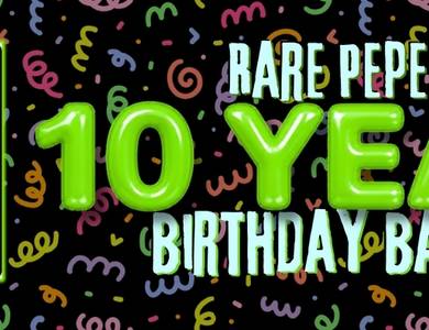 Rare Pepe 10 Year Birthday Bash