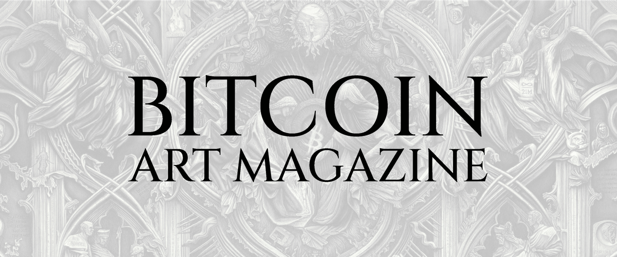 Bitcoin Art Magazine x The Space