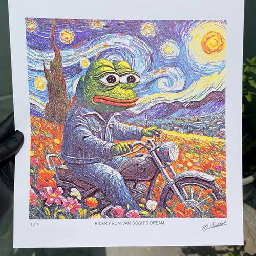 Rider From Van Gogh's Dream