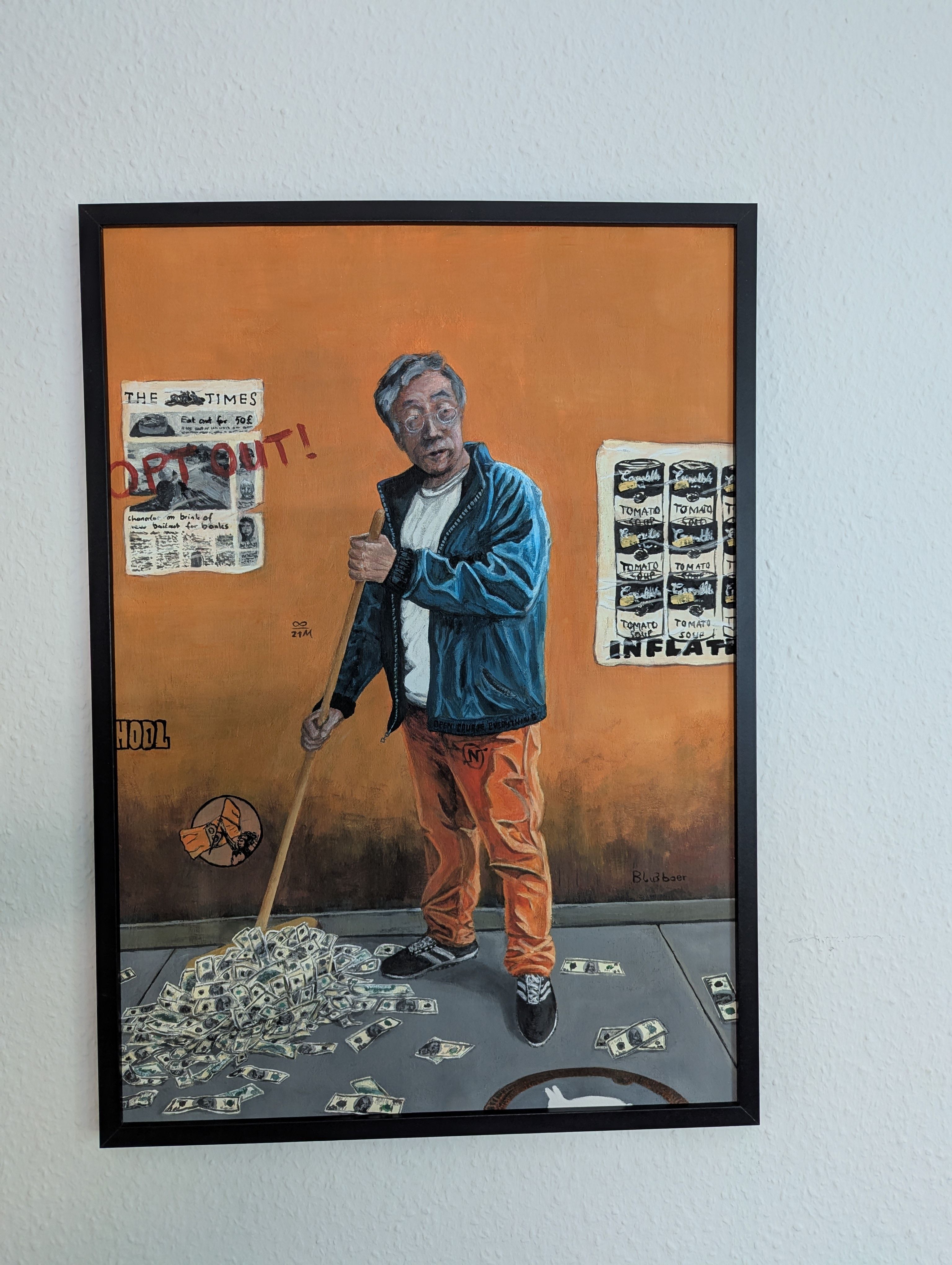 OPT OUT!  Limited fine art print # 5/7