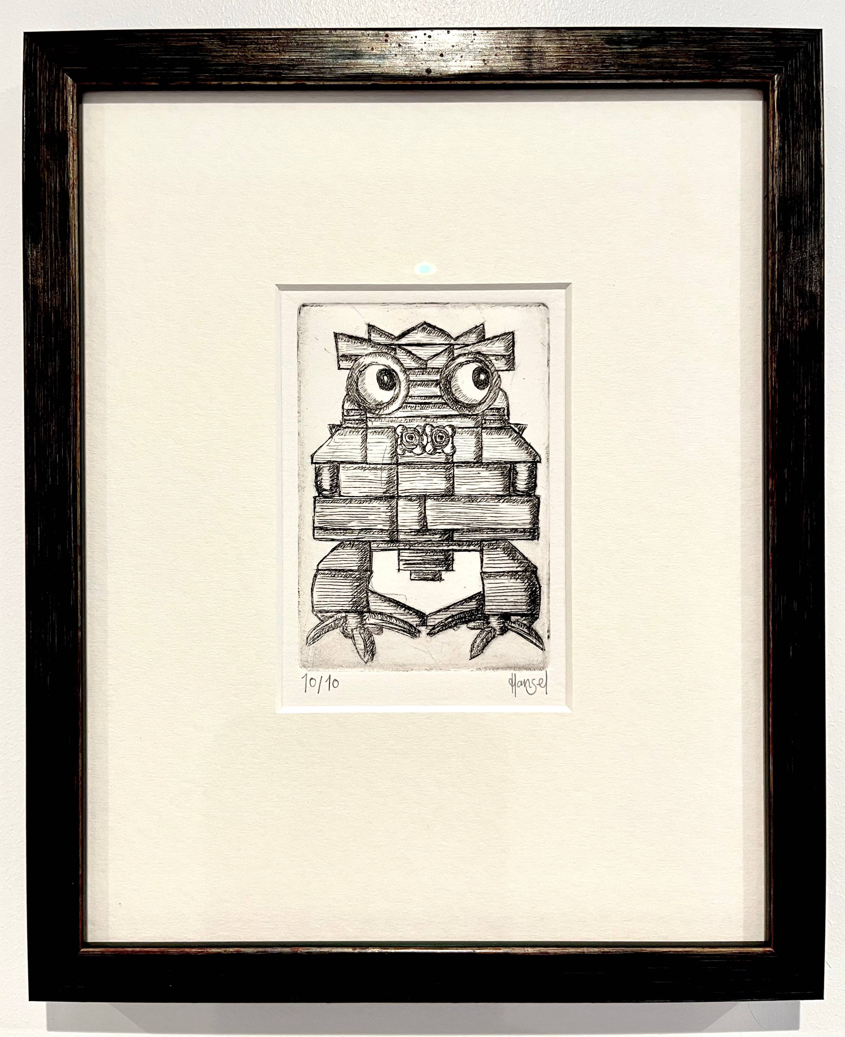 PEPEBRICK revisited (2025), Drypoint Etching, No 10 of a Ltd edition of 10