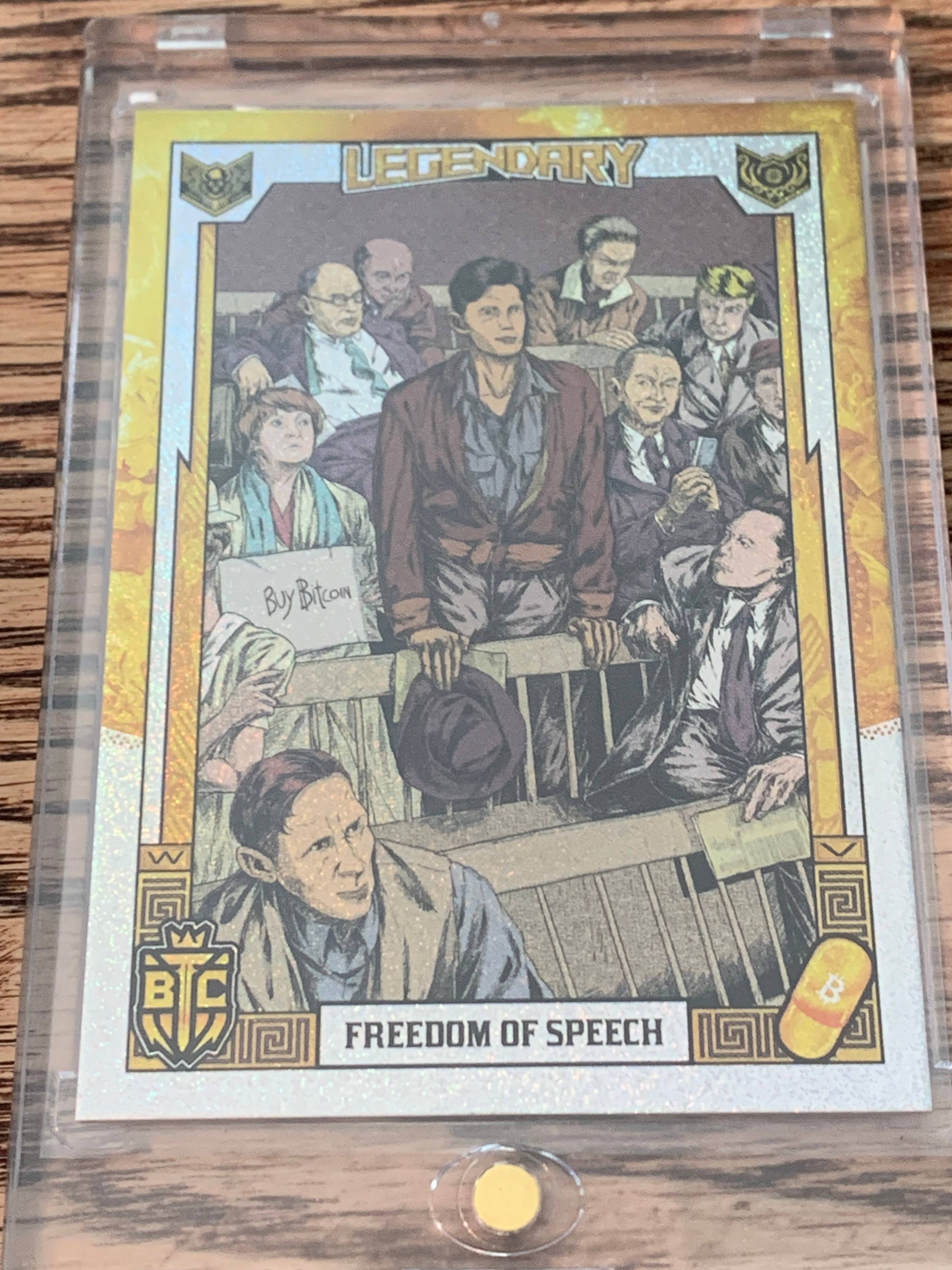 BTC Trading Card - Series Three - LEGENDARY 