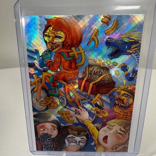129/150 Rarity Golden Key Card Satoshi’s Last Ride