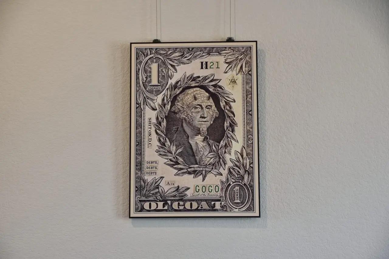 Sly Ol' Goat - Framed Aluminium Dibond Ltd Ed (1/21)