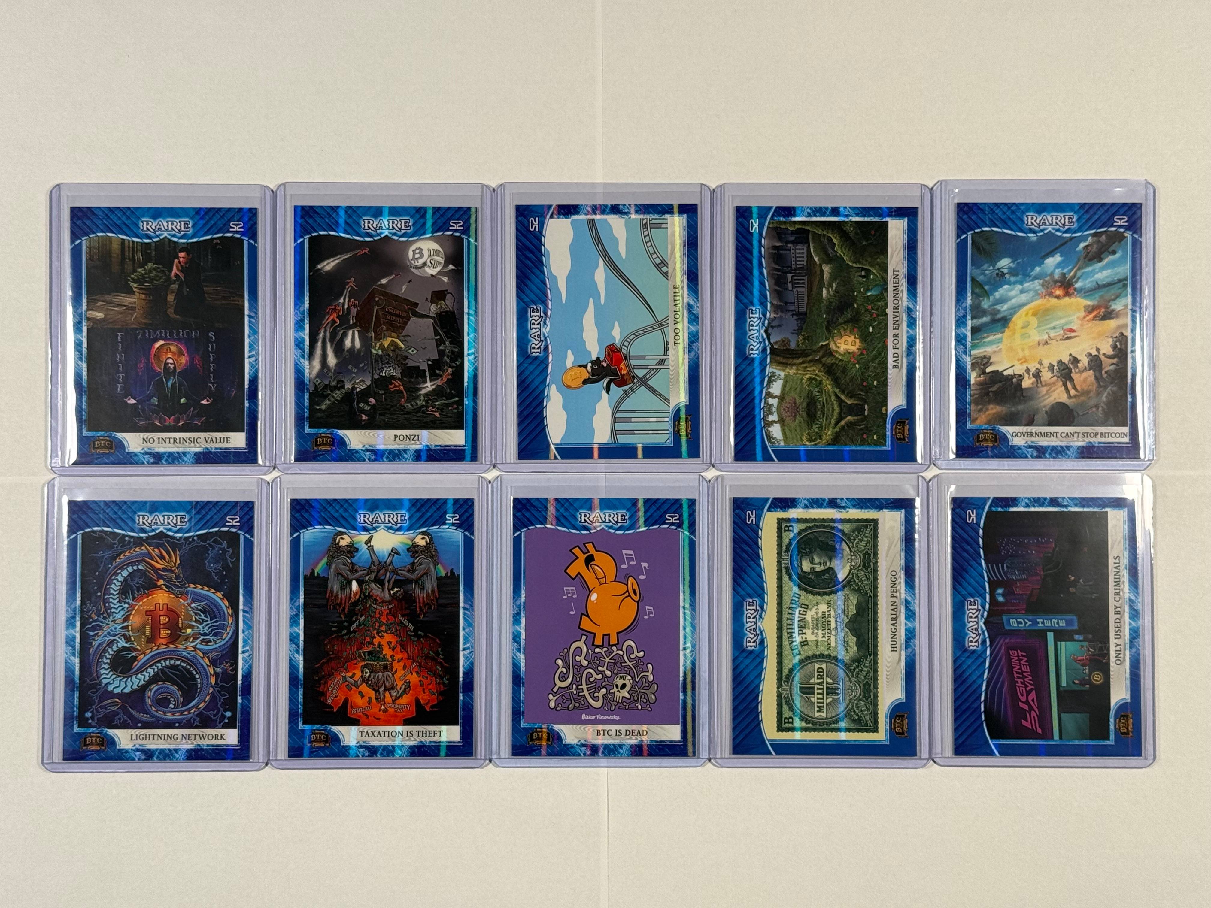 10 Series 2 FUD Busters Rare Chase Cards