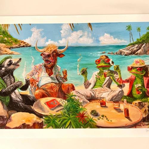 #21/21 Why is Bitcoin difficulty so high? Limited edition enhanced Fine Art Print