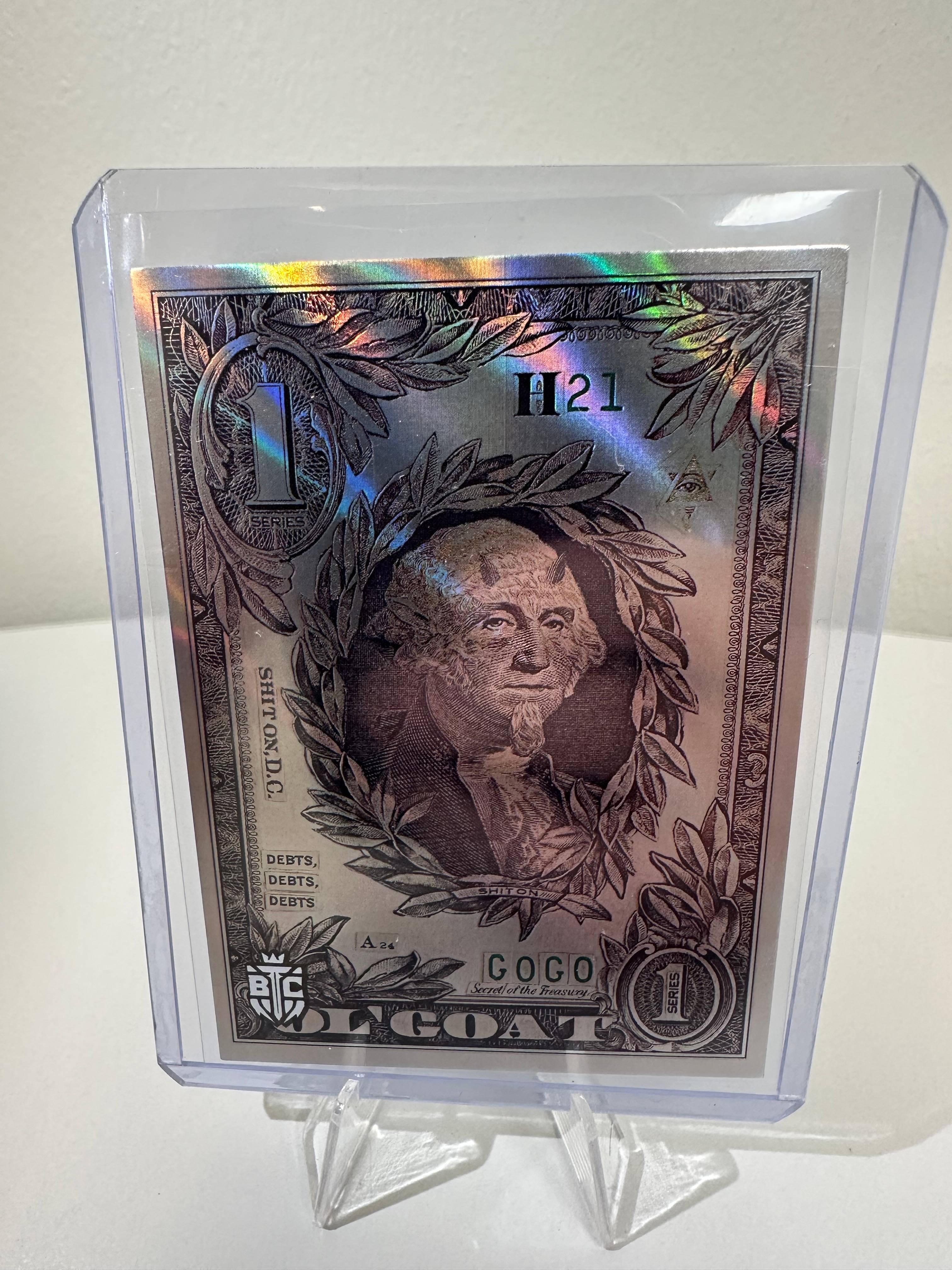 165/210 Rarity S4 Artist Card Ol’ Goat