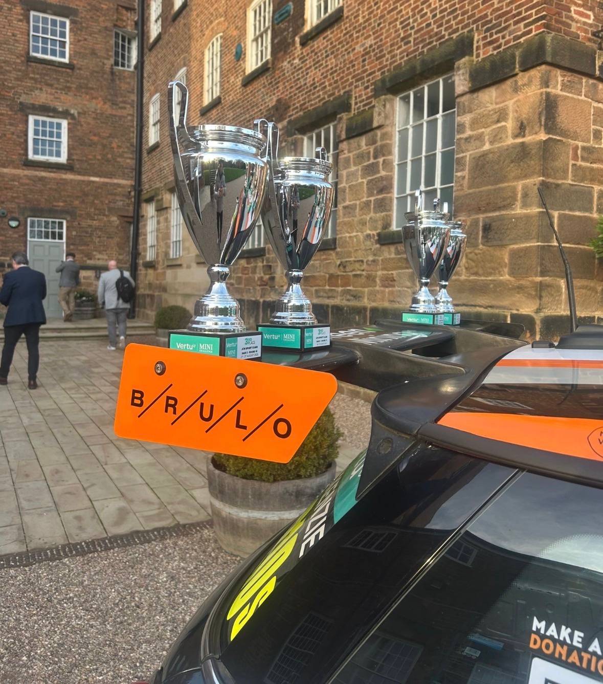 Rear Spoiler Side Panel Sponsorship - Your Logo, Name, or Creative Idea on the BitcoinRacing Car